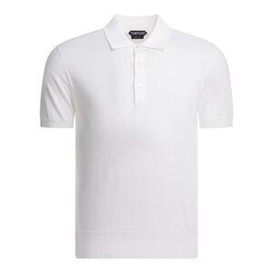 Tom Ford Cotton Knit Polo Shirt Tag Size 54 Men